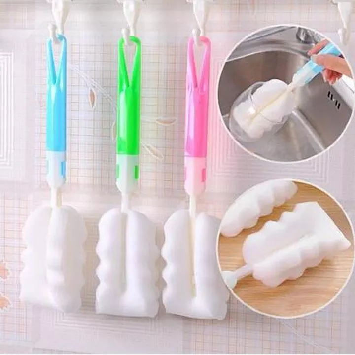 Cây rửa ly cọ rửa bình sữa bằng mút xốp / pktn sale