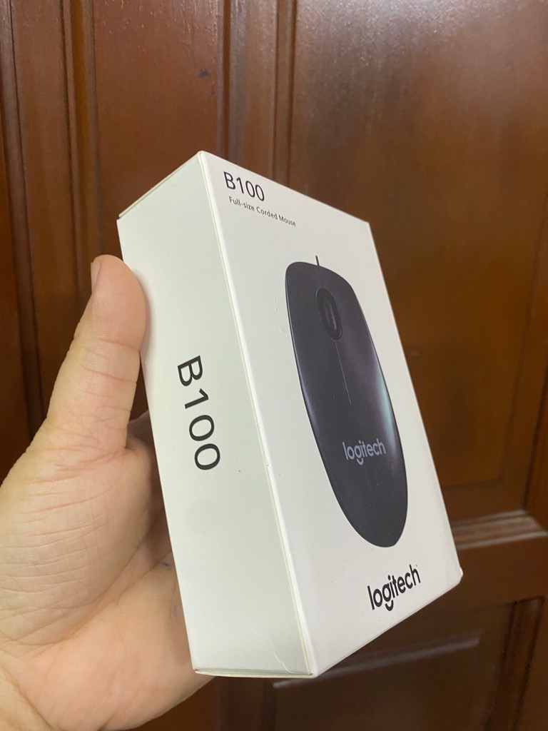 Chuột có dây Logitech B100 Hàng loại 1 [BH 1 năm]