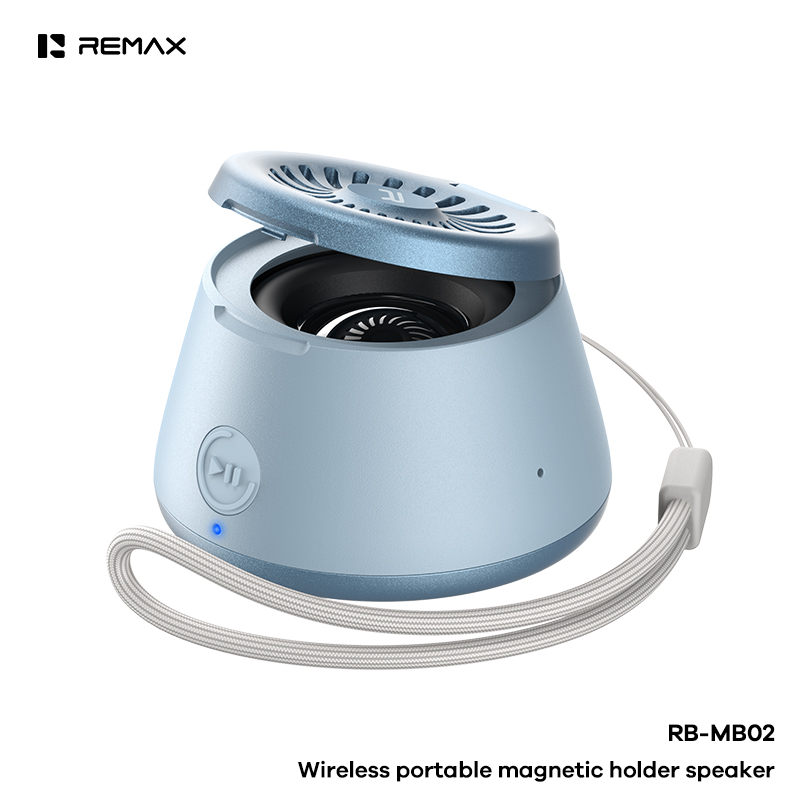 Loa bluetooth REMAX RB-MB02 mẫu loa tròn để bàn công suất 5w pin 500mAh chính hãng