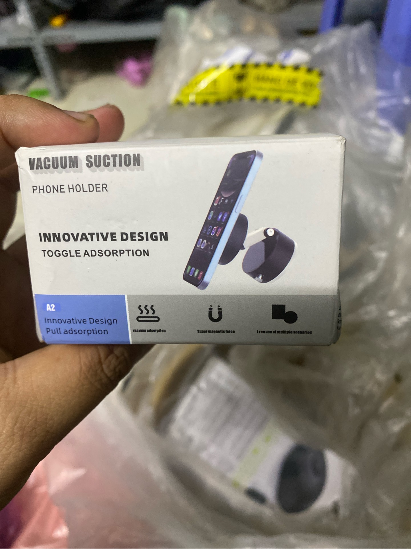 Giá đỡ điện thoại xe ô tô A2 Vacumm Suction