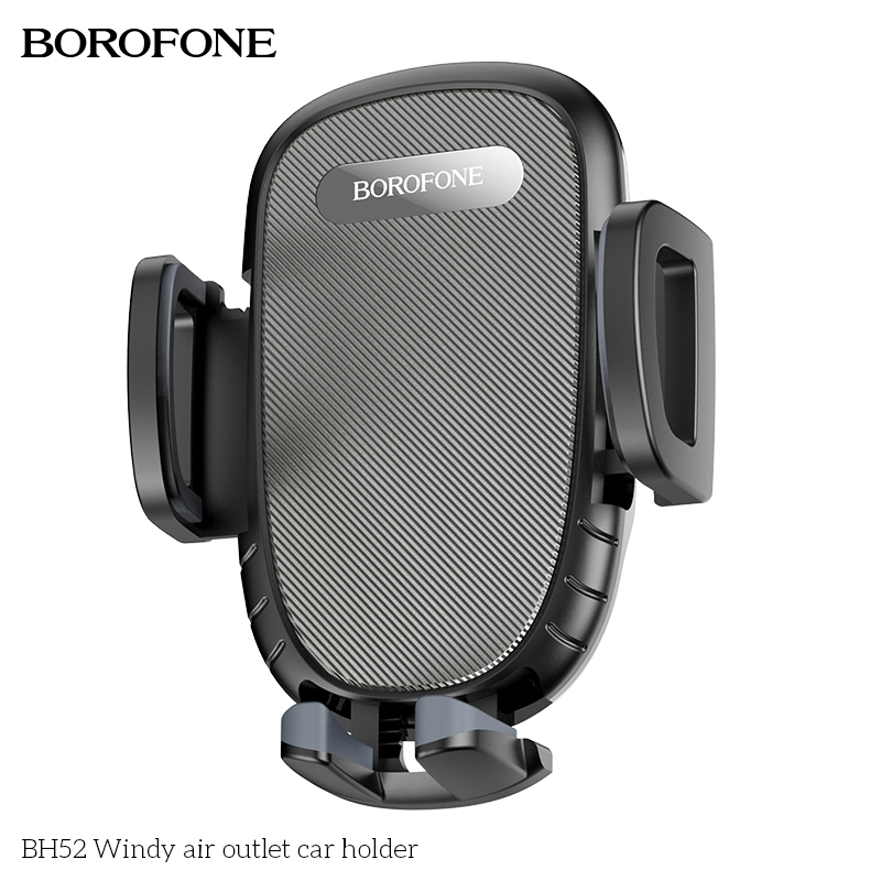 Giá đỡ điện thoại trên oto xe hơi BOROFONE BH52 kẹp khe gió siêu chăc chắn [NONE]