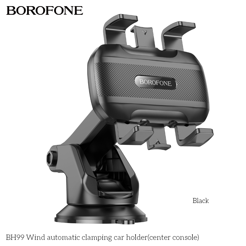 Giá đỡ điện thoại trên oto xe hơi BOROFONE BH99 mẫu hít taplo kính chắn gió siêu chắc chắn [NONE]