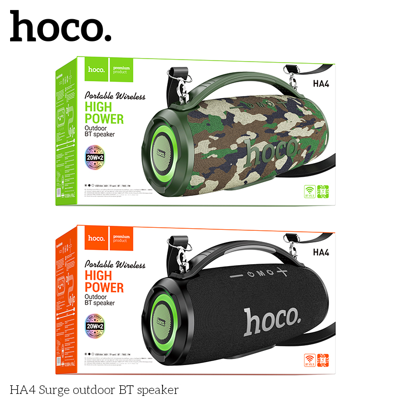 Loa Bluetooth ngoài trời Hoco HA4 chính hãng [BH 1 Năm]