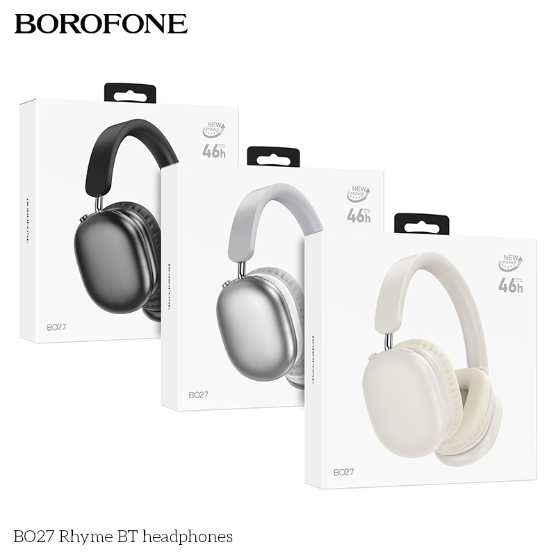 Tai nghe chụp đầu bluetooth Borofone BO27 chính hãng [BH 1 Năm]