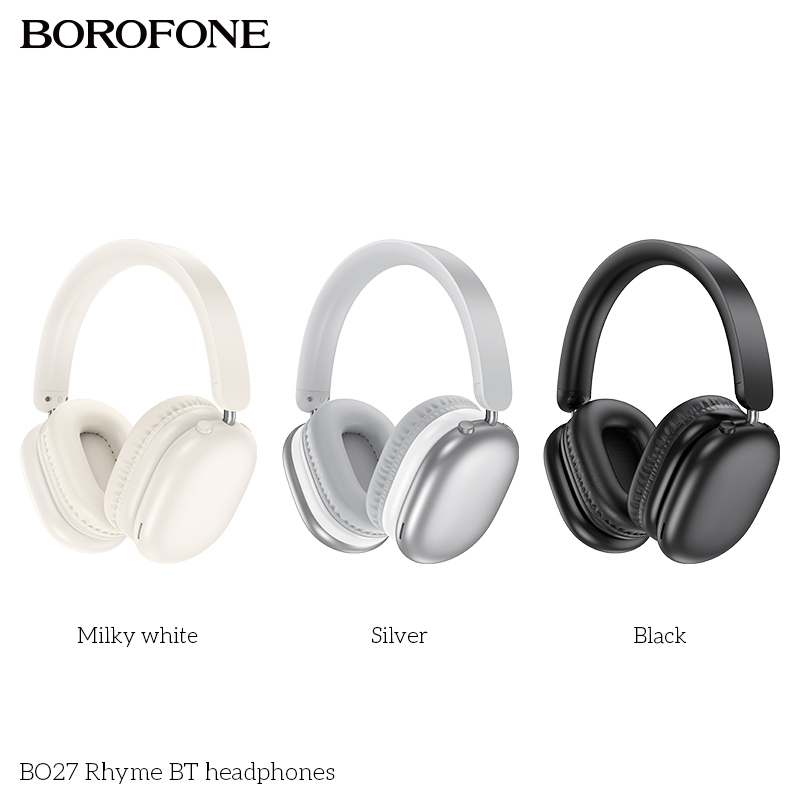 Tai nghe chụp đầu bluetooth Borofone BO27 chính hãng [BH 1 Năm]