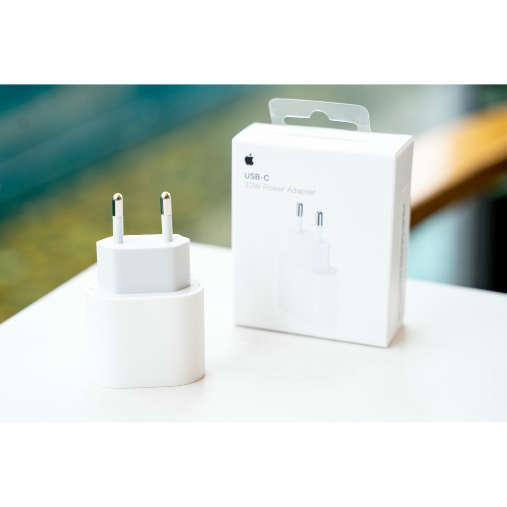 Bộ sạc nhanh 20w zin hàn chân tròn full box iPhone 11 12 13 PD G14 (cóc 1 cổng Type c, cáp type c ra iphone lightning) có hộp store zin [BH 6 tháng] / pktn sale
