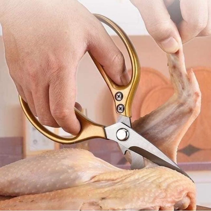 Kéo Nhật SK5 cắt đa năng lưỡi thép cán kim loại làm nhà bếp [BH: NONE]