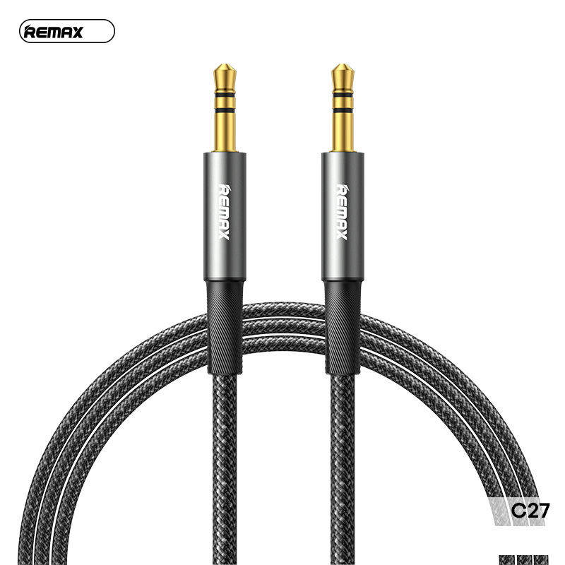 Cáp Remax C27 cáp 2 đầu ĐỰC 3.5mm ( 2 đầu 3.5) dài 1m2 chính hãng [Bh 1 Năm]
