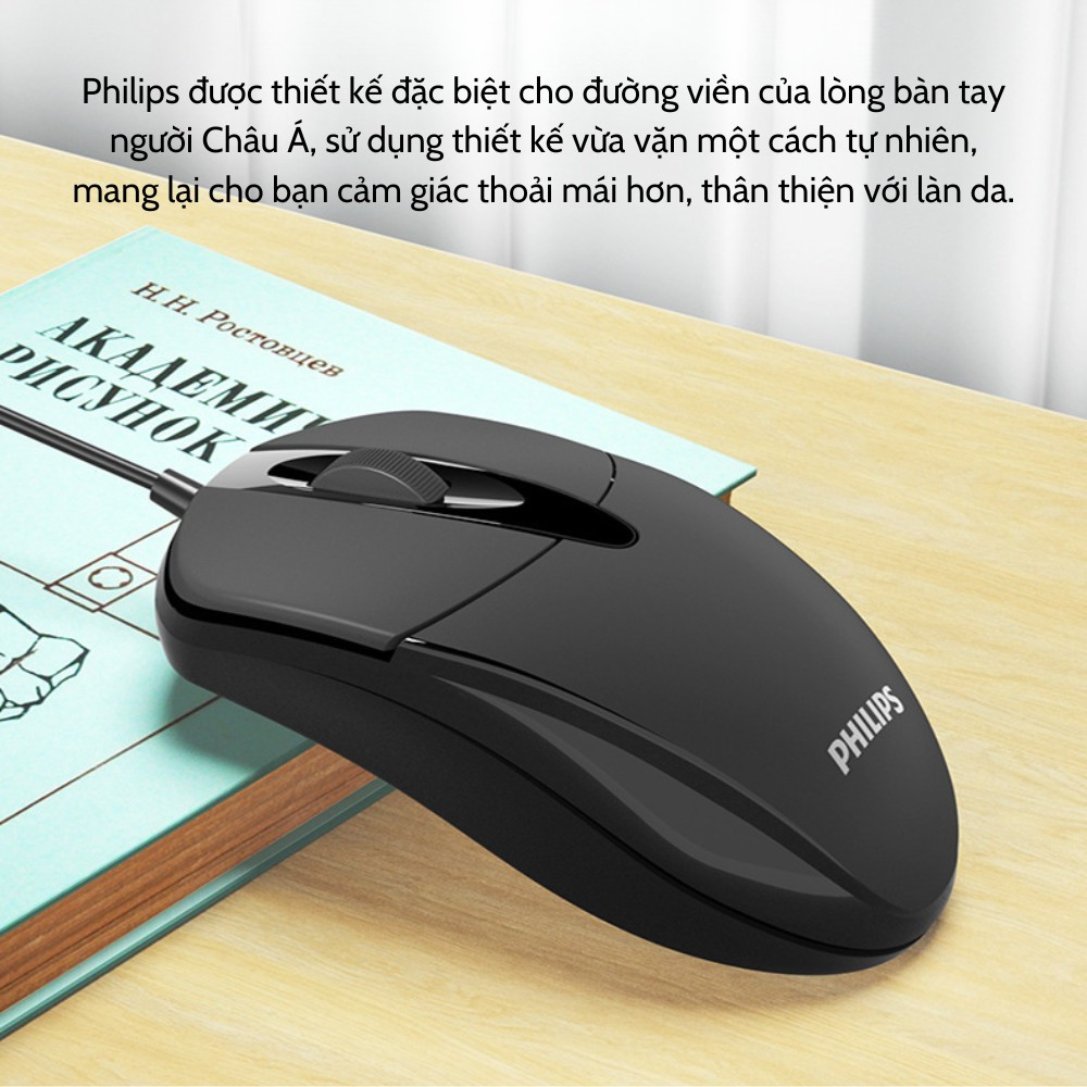 Combo phím chuột Philips C334 [BH: 6 tháng]
