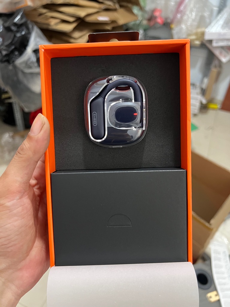 Tai nghe bluetooth BYZ S-600 (Trắng vs Xanh Đen) kiểu dáng airpods chống ồn S600 [BH: 6 tháng]
