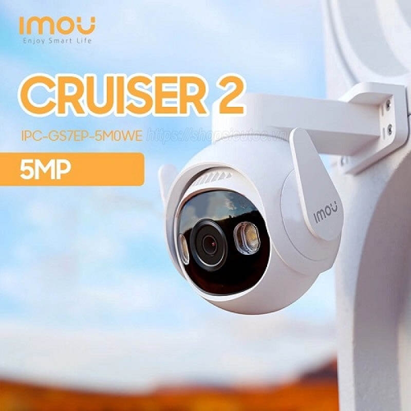 Camera IP Wifi IMOU Cruiser 2 3K 5MP ngoài trời siêu nét chính hãng [BH 1 năm]