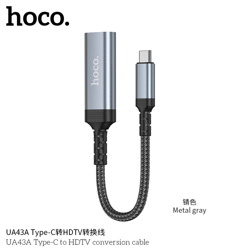 Cáp chuyển đổi Hoco UA43A Type-C sang HDTV