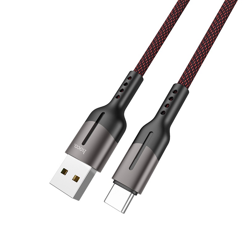 Cáp sạc nhanh U68 Type-c 5A 1m2 chính hãng [BH 1 năm]