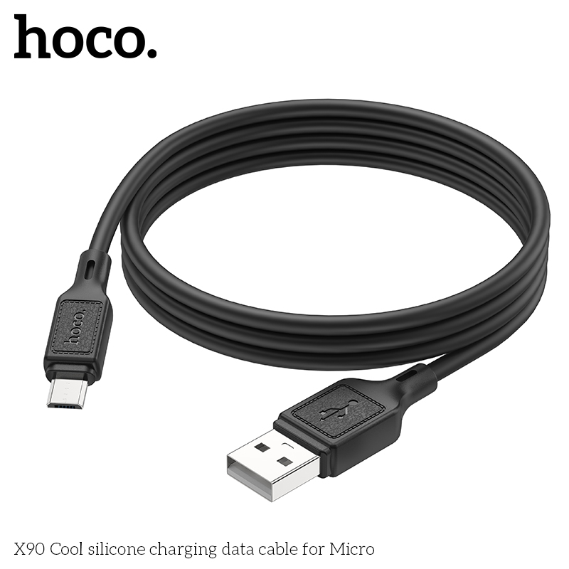 Cáp Sạc Silicon HOCO X90 cổng micro Chính Hãng [BH: 1 NĂM]