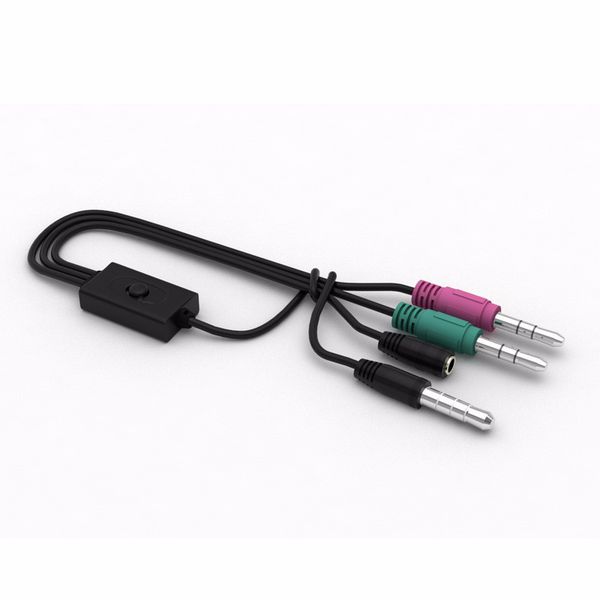Dây cáp livestream 3 đầu (không có bao bì) kết nối điện thoại với soundcard / pktn sale