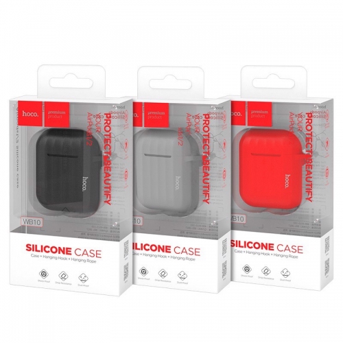 Hộp đựng tai airpod 1-2 silicone Hoco WB10