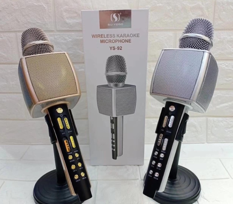 Micro bluetooth YOSD YS-92 hát karaoke chính hãng YS92 loại 1 [BH: 6 tháng]