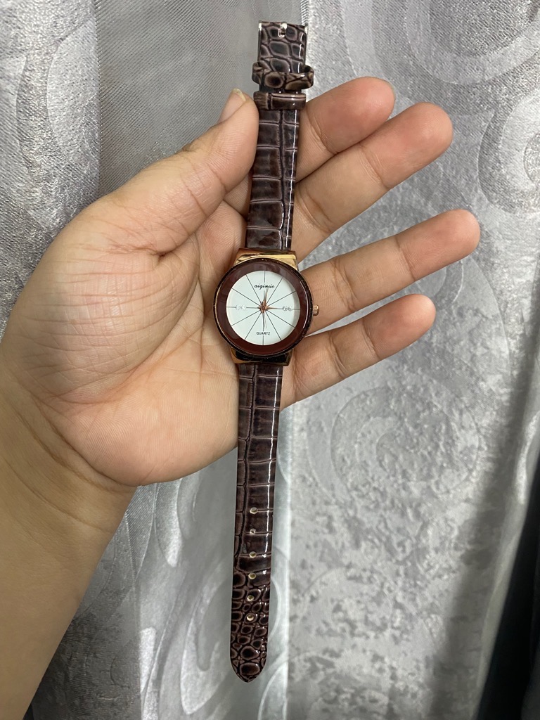 Đồng hồ nữ Aiginuo thời trang giả da (thanh lý - ko pin) / pktn sale