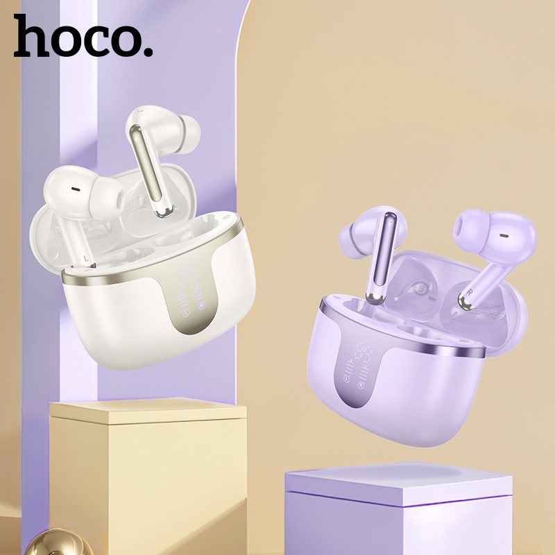 Tai nghe bluetooth HOCO EQ10 PLUS true wireless kiểu dáng AIRPODS chính hãng [BH 1 năm]