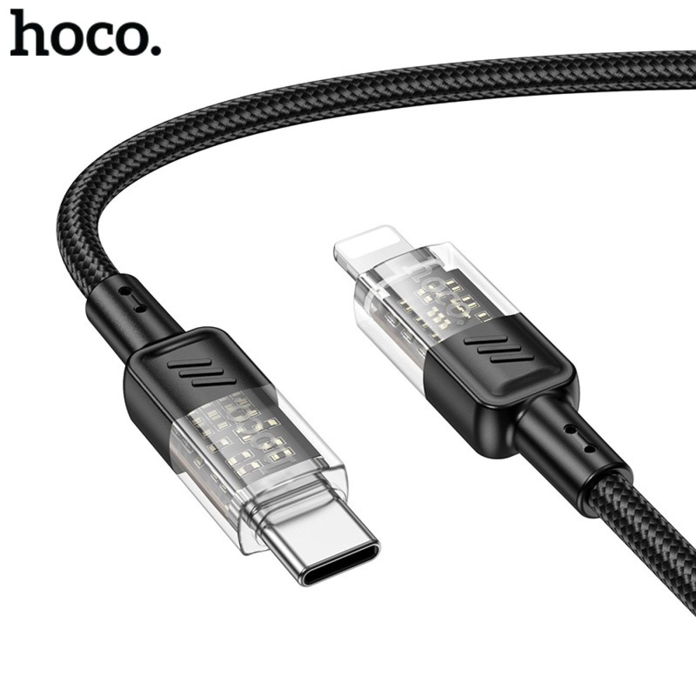 Cáp sạc nhanh 60w U129 2 đầu type C (type c ra type c) chính hãng [BH 1 năm]