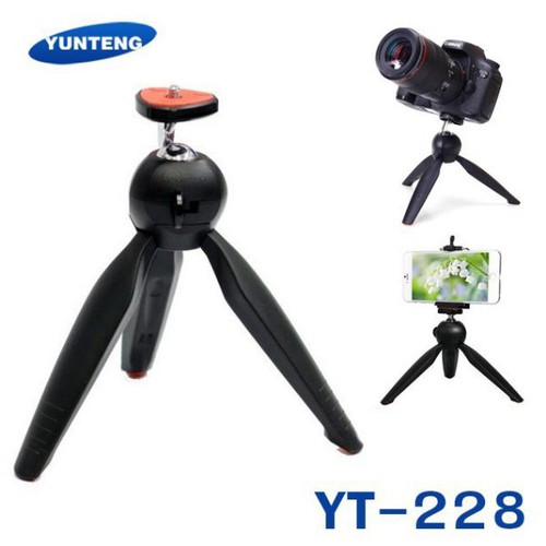 Giá đỡ Chân máy chụp hình đa năng Yunteng YT228 / YT288 3 chân / pktn sale