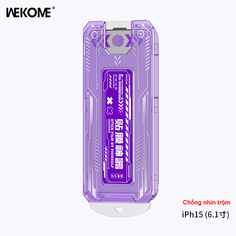 Cường lực chống nhìn trộm tự dán Wekome WTP-078 iPhone 13/13 Pro/ 14/ 14 PLUS/ 13 PROMAX/ 14 PRO/ 14 PROMAX/ 15/ 15 PLUS/ 15 PRO/ 15 PROMAX/ 16pro / 16promax  chính hãng - KHÁCH ĐẶT MÃ NÀO LIÊN HỆ ZALO NOTE MÃ HOẶC NOTE VÀO PHẦN GHI CHÚ [BH : TEST]