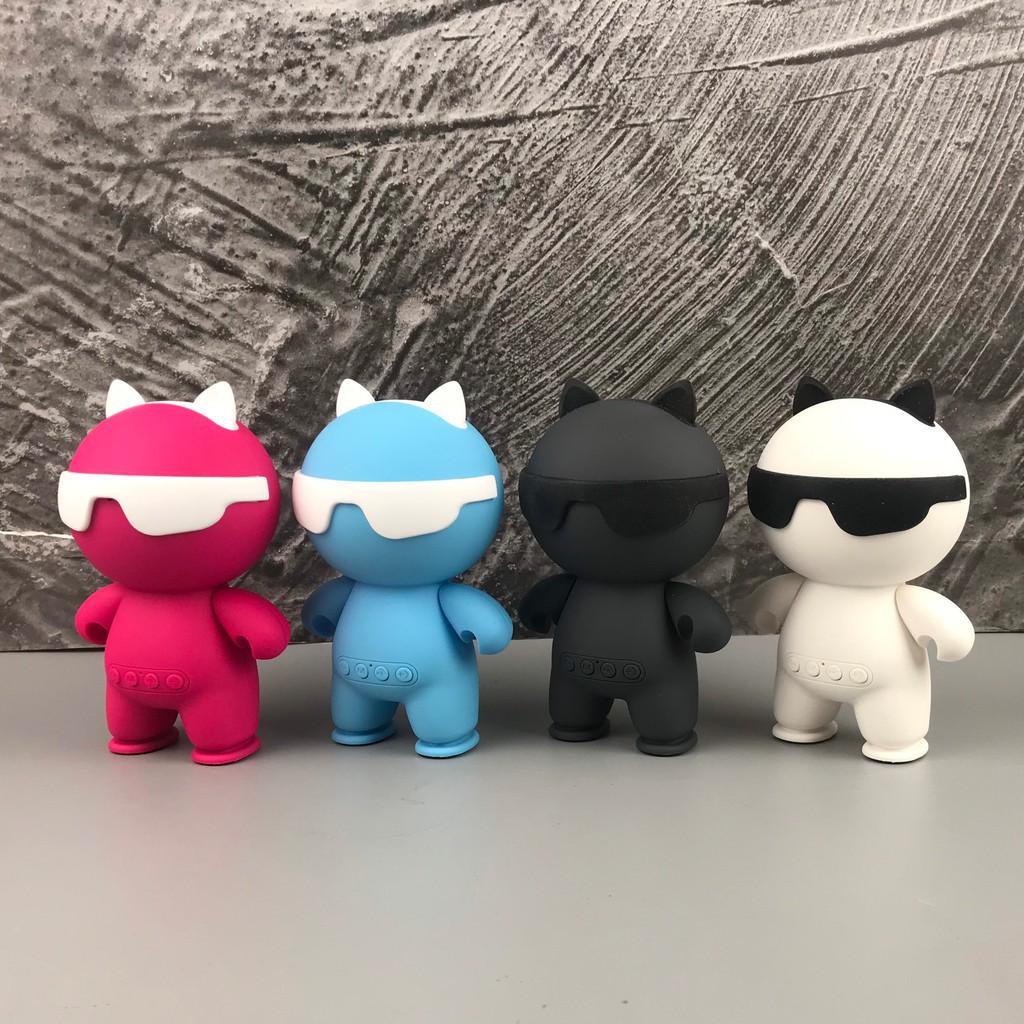 Loa bluetooth hình Robot siêu cưng có đeo kính NN1 [BH: 1 tháng]