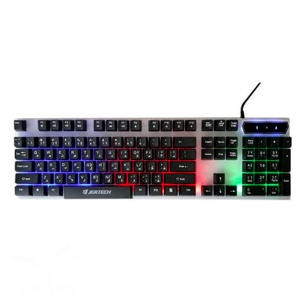Bàn phím có dây JERTECH METEOR K358 Game led CHROMA chính hãng [BH 1 năm]