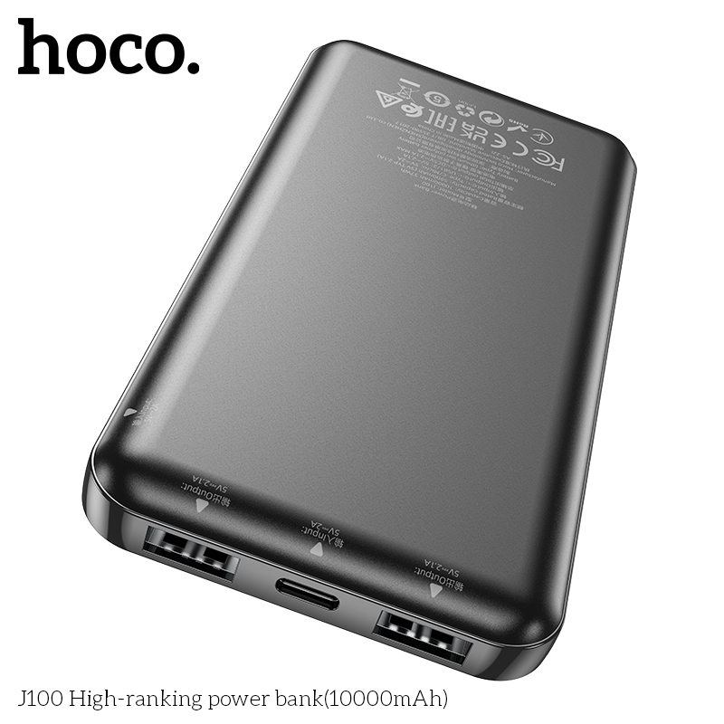 Pin sạc dự phòng Hoco J100 10.000mAh chính hãng [BH 1 năm]