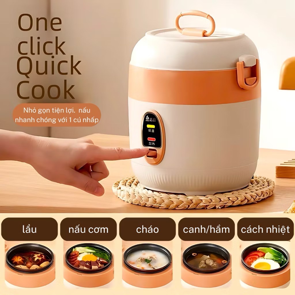 Nồi cơm điện CG012 mới 2025 1.2L [BH: TEST]