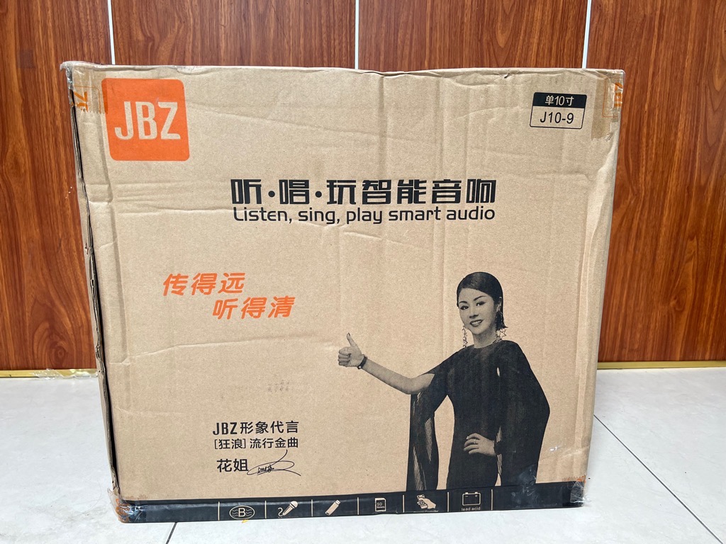 Loa kéo di động JBZ J10-9 chính hãng kèm 2 mic hát karaoke siêu hay [BH 6 Tháng]