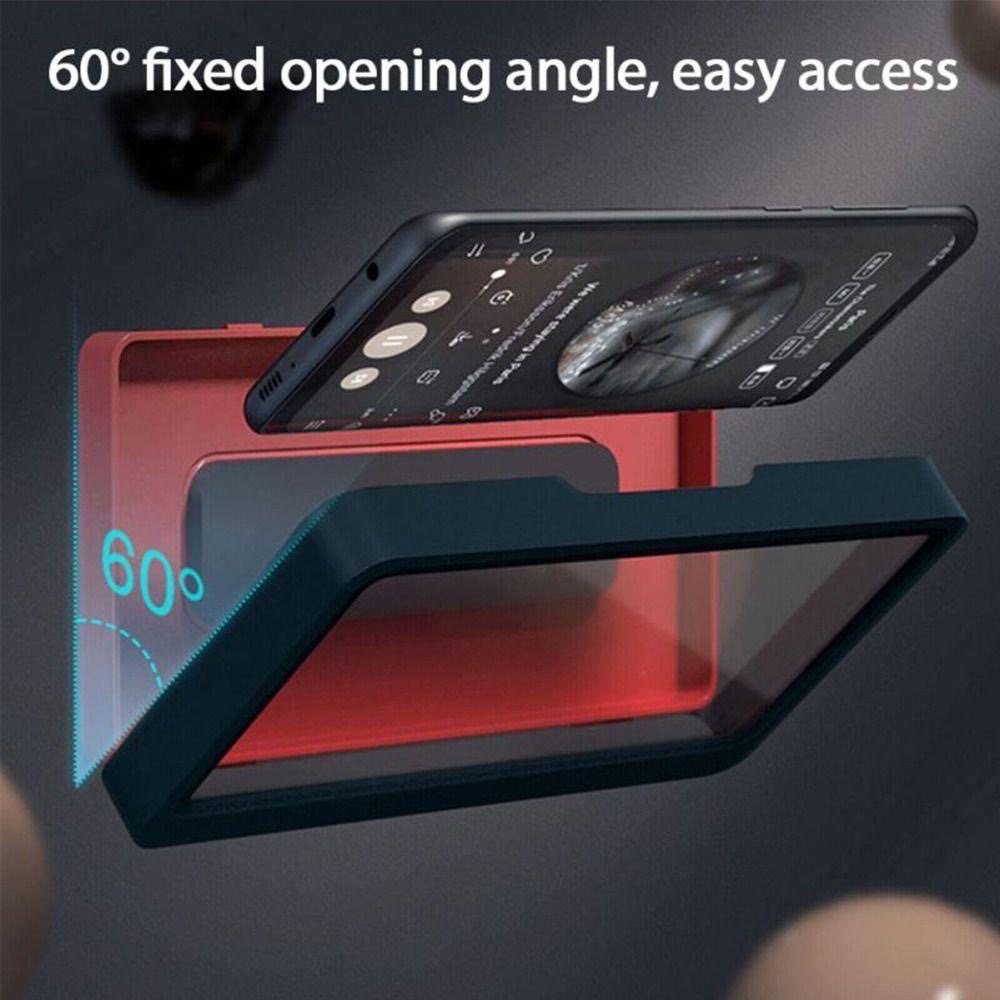 Hộp đựng điện thoại chống nước MAGIC BOX 12.5 x 19.3 x 2.5cm dán tường tiện dụng có móc treo khăn