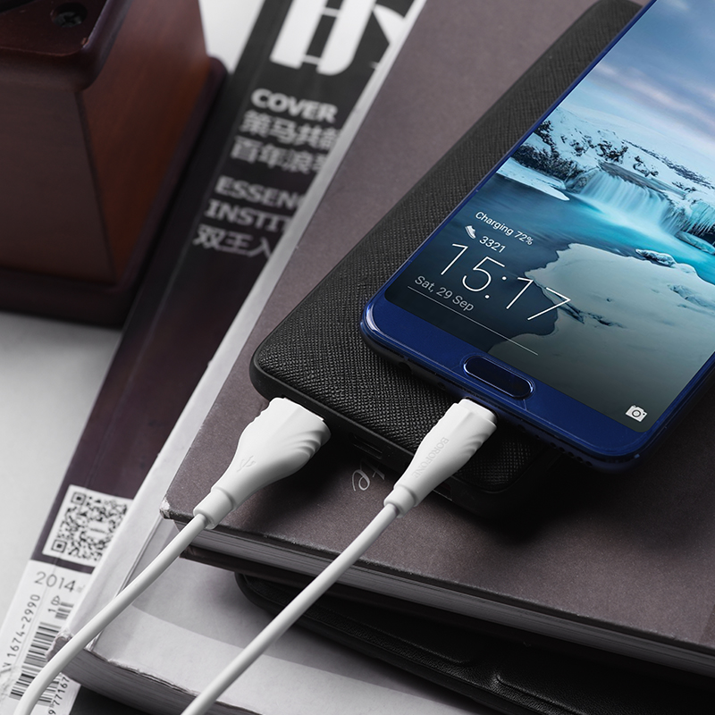 Cáp sạc nhanh usb ra Type C Borofone BX18 chính hãng [BH 1 năm]