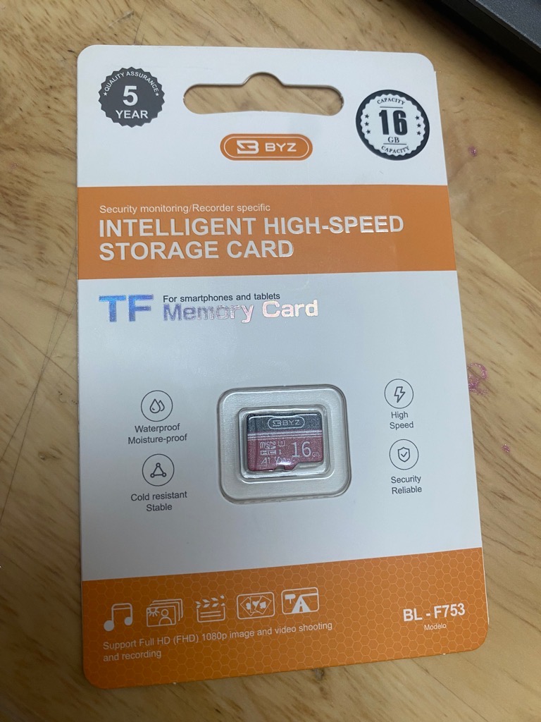 THẺ NHỚ MICRO SD BYZ 16GB CLASS 10, SPEED UP TO 100MB/S FULL BOX CHÍNH HÃNG [BH 1 năm]
