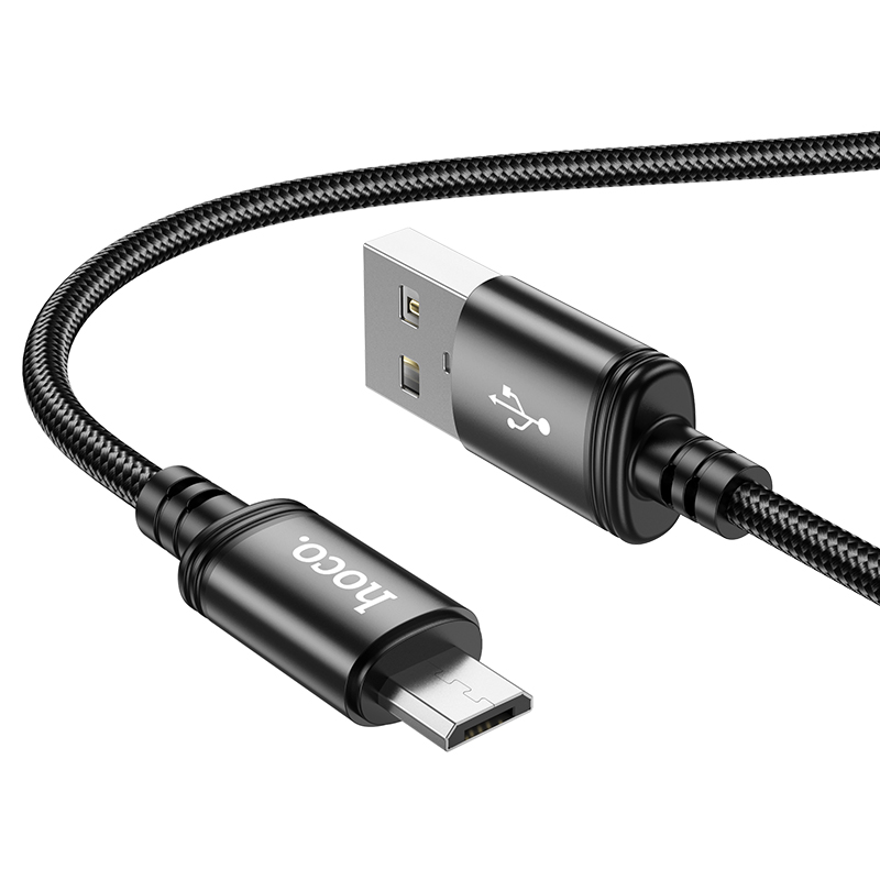 Cáp sạc dây dù HOCO X89 Micro Samsung dài 1m chính hãng [BH 1 năm]