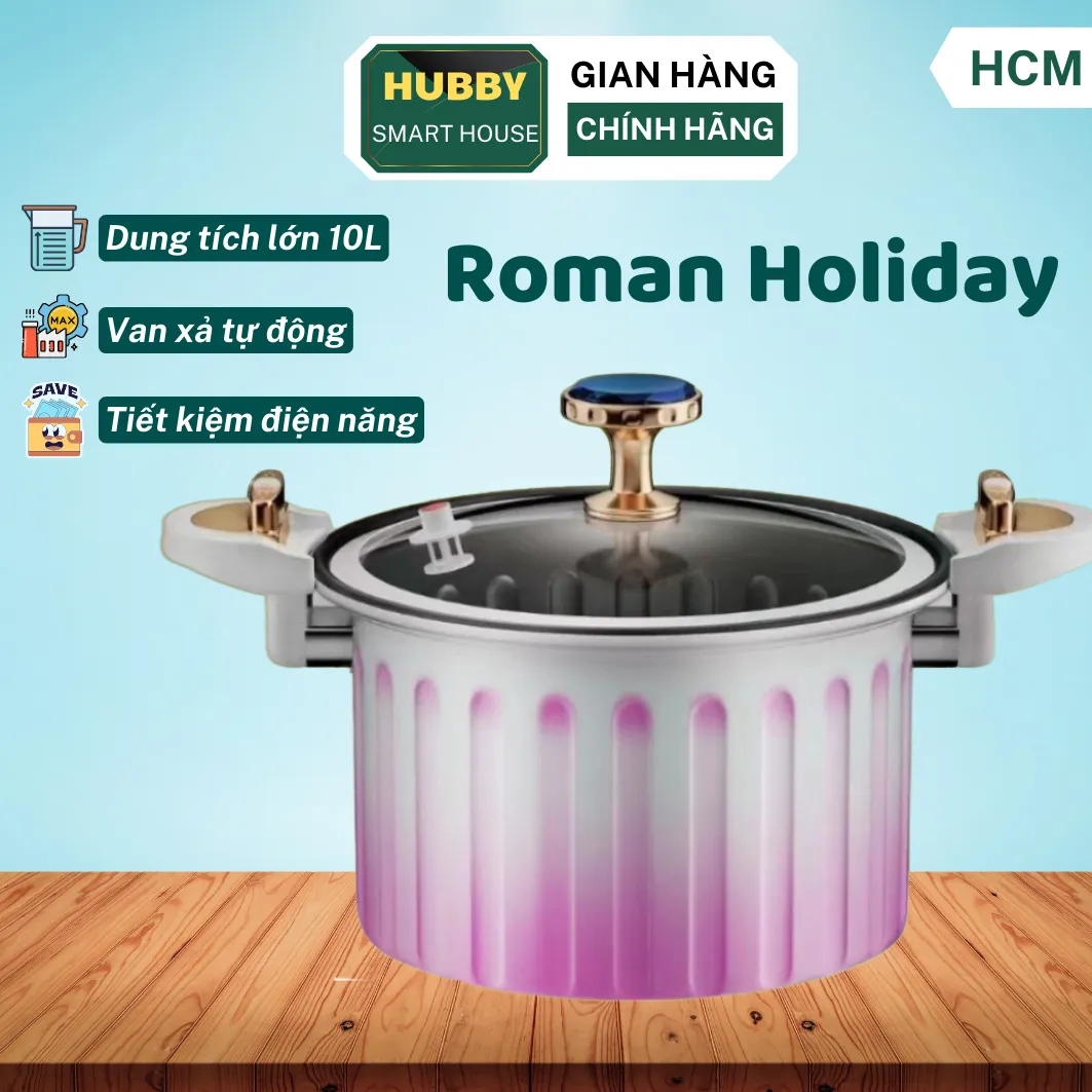 Nồi áp suất Holidays size 28cm nhiều màu tùy lô [BH: 1 TUẦN]