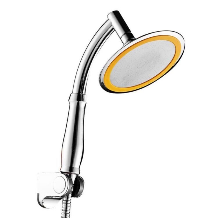Bộ vòi sen tăng áp cỡ đại (loại xịn) phun mưa, có thể điều chỉnh góc độ Lucky 2012 tặng kèm dây inox 304 [BH: None]