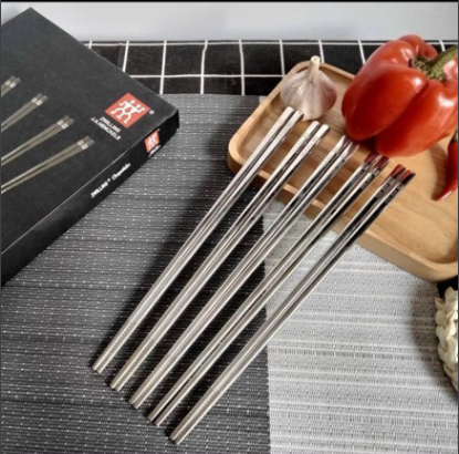 Hộp 5 đũa inox cao cấp [BH: NONE] / pktn sale