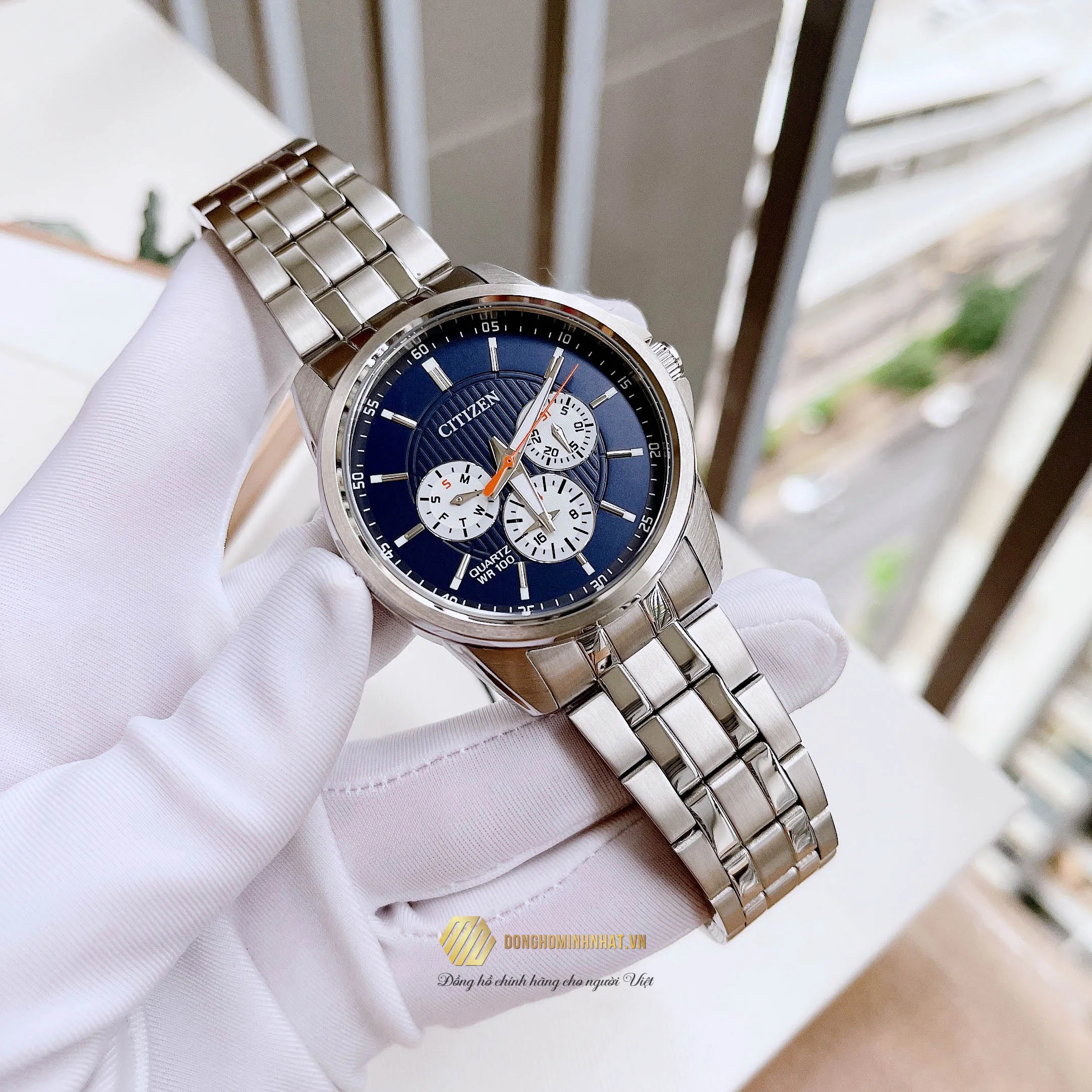 [Hàng cũ] Đồng hồ nam Citizen CT-AG8340-58L chính hãng [Còn mới 95% cần thanh lý bán rẻ, bao zin all 100%, no box] / pktn sale