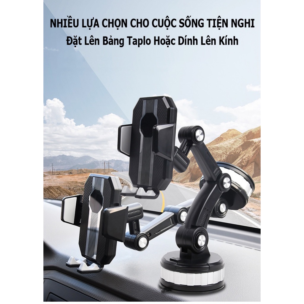 Giá đỡ điện thoại hít chân không xe hơi 066 [BH: None]