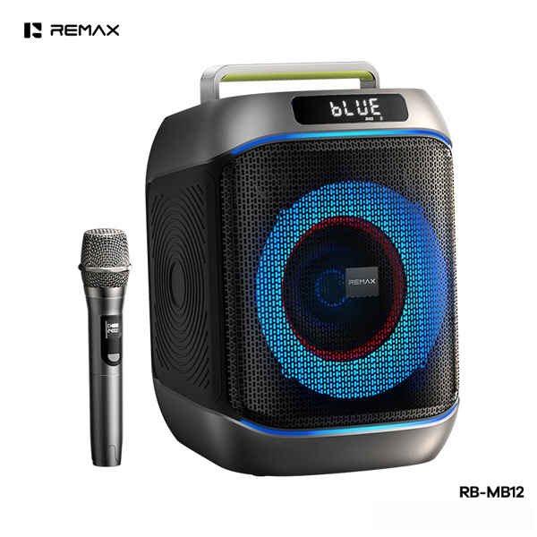 Loa bluetooth karaoke REMAX RB-MB12 V6.0 6000mAh 60W/70W 1 mic chính hãng
