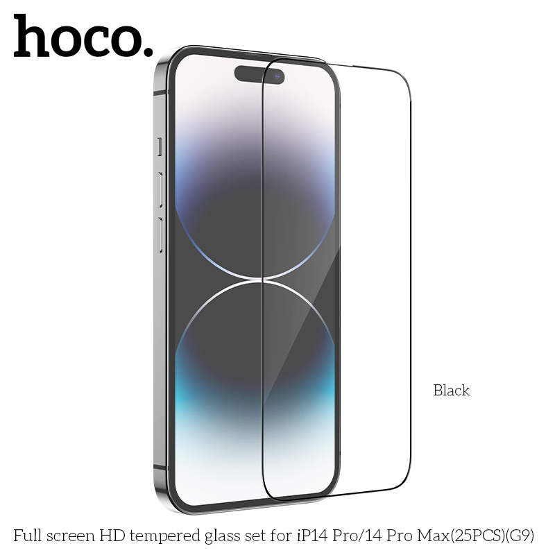 Kính cường lực Hoco G9 cho iPhone 12 Pro Max - miếng dán full màn hình chính hãng