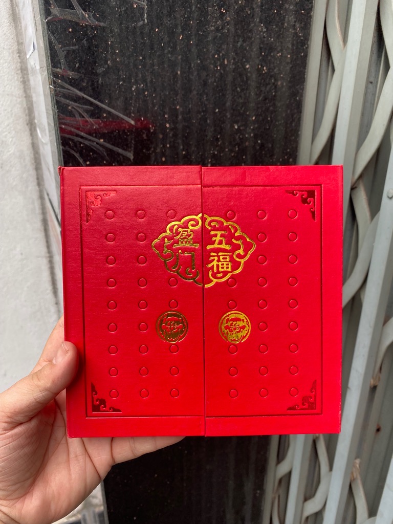 Set hộp quà tặng 5 ông Phúc Lộc Thọ Tài mạ vàng may mắn [BH: NONE]