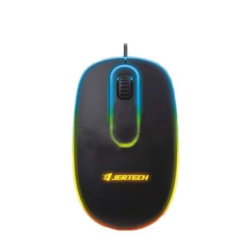 Chuột có dây JERTECH M500 chuyên game có đèn led chính hãng [BH 6 tháng]