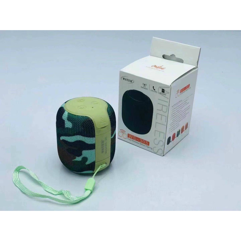 Loa bluetooth mini WSTER WS-305 chính hãng [BH 6 tháng]