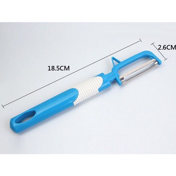 Dao bào, dụng cụ bào, gọt vỏ rau củ, trái cây có lỗ treo tiện lợi- màu xanh lá (BH: None) / pktn sale