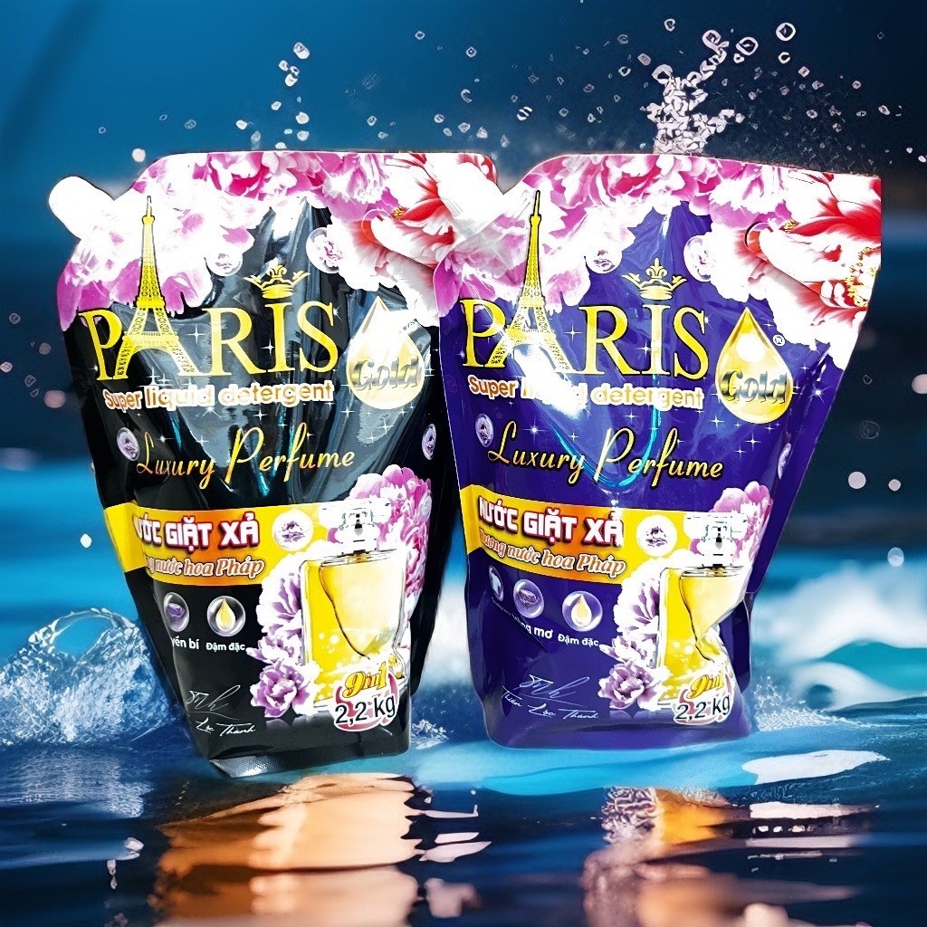 Nước giặt xã paris hương nước hoa PR11 Pháp túi 2,2KG [BH: NONE]