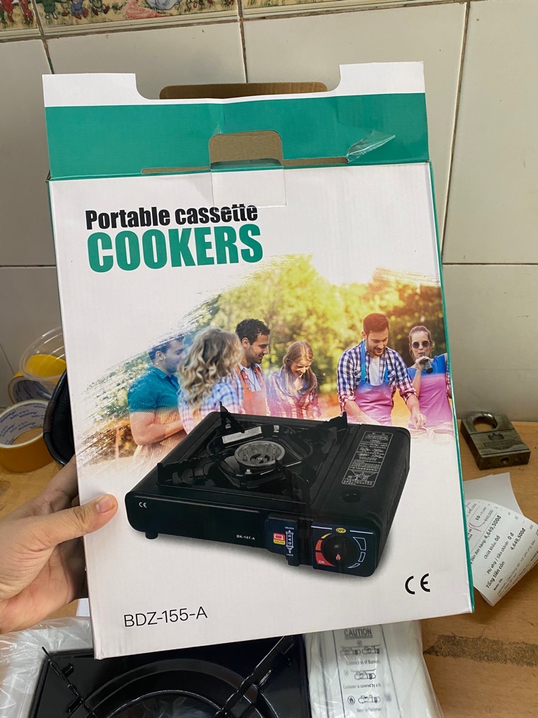 Bếp gas đơn mini du lịch SITEJIAMEI 88E/ BDZ155A COOKER [BH: None]