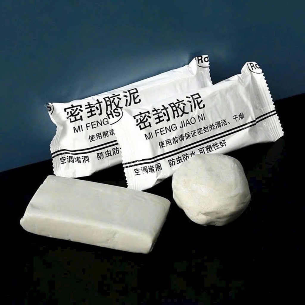 Combo 2 gói xi măng dẻo vá tường, bịt lỗ điều hoà [BH: None]