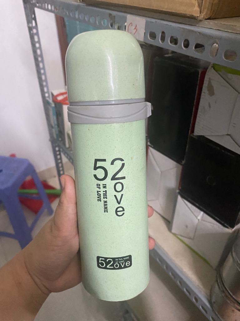 Bình giữ nhiệt 500ml lúa mạch thời trang 52.Love[BH: None]